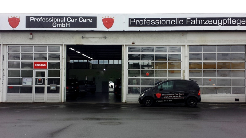 Professional Car Care – Willkommen